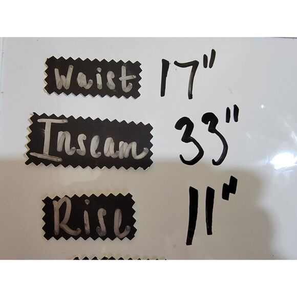 Lands End Baumwolle Navy Blue Men's Pants - 34x33 - Picture 3 of 6